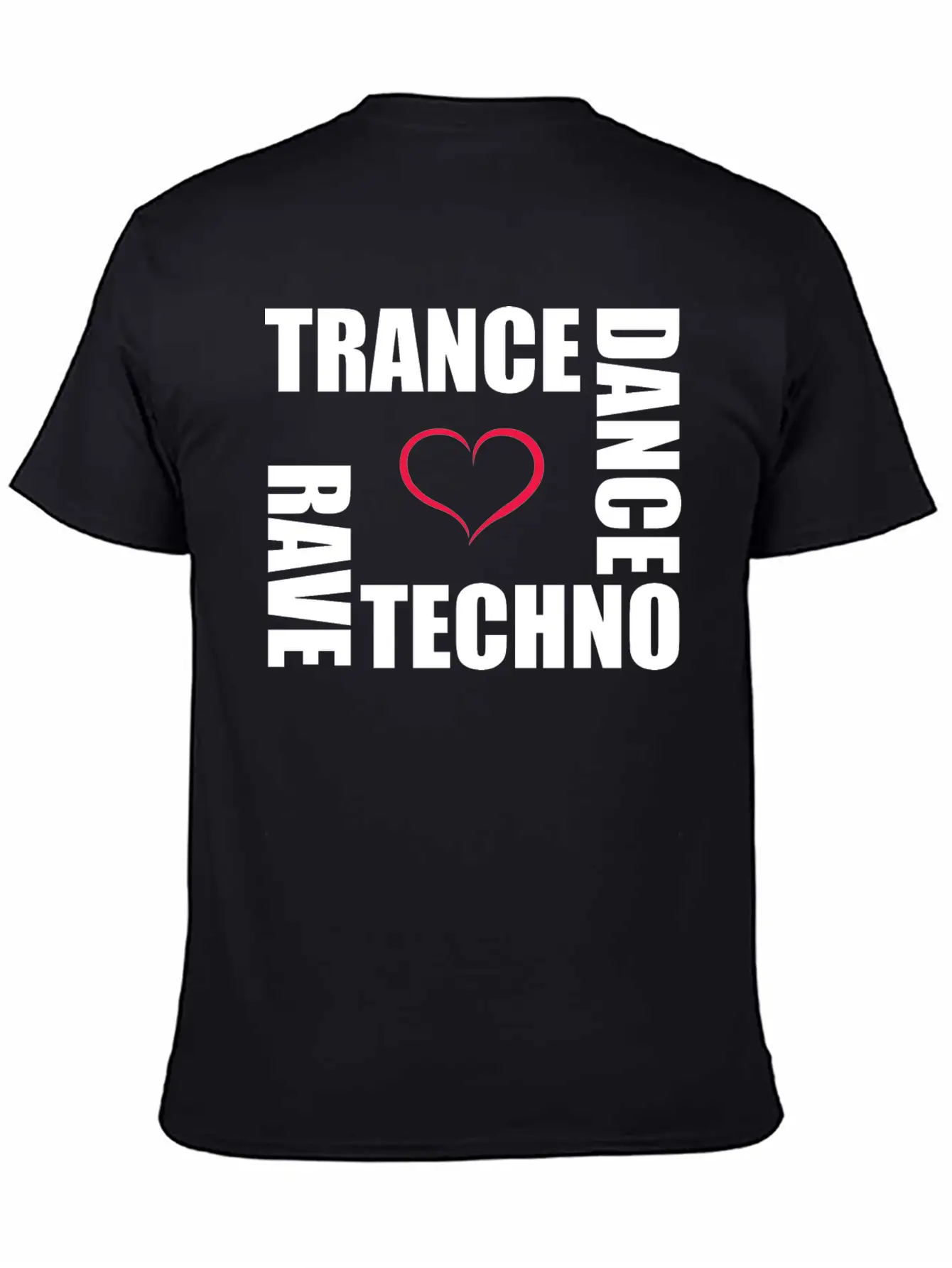 Techno Dance Trance Rave Relaxed Everyday Tee – Lightweight And Durable Cotton