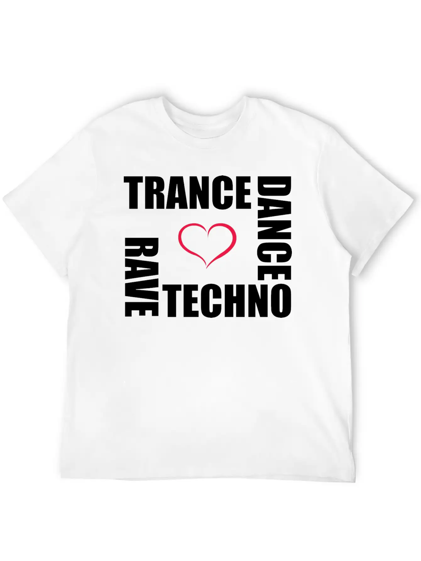 Techno Dance Trance Rave Relaxed Everyday Tee – Lightweight And Durable Cotton