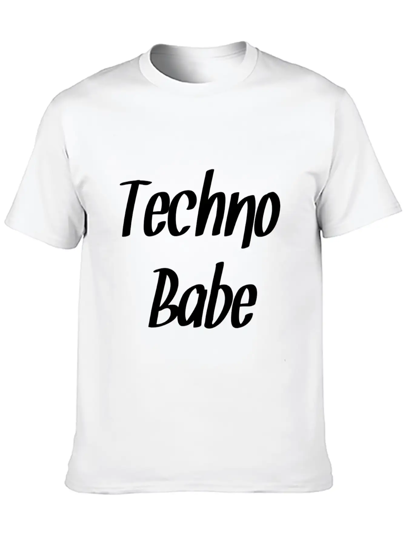 Techno Essential Cotton Tee For Daily Outfits – Unisex Style