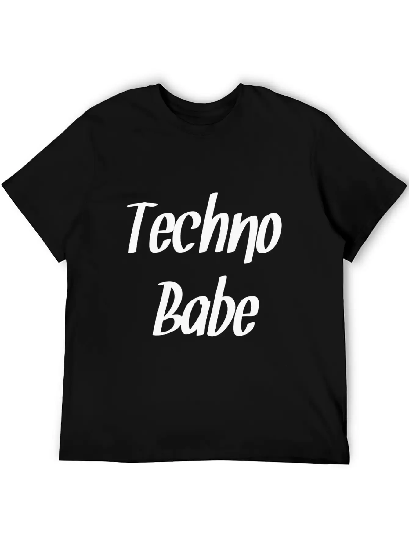 Techno Essential Cotton Tee For Daily Outfits – Unisex Style