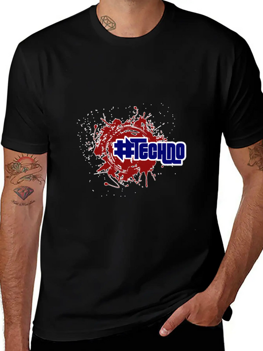 Techno - Music - # Techno # Essential Cotton Tee For Daily Outfits – Unisex Style