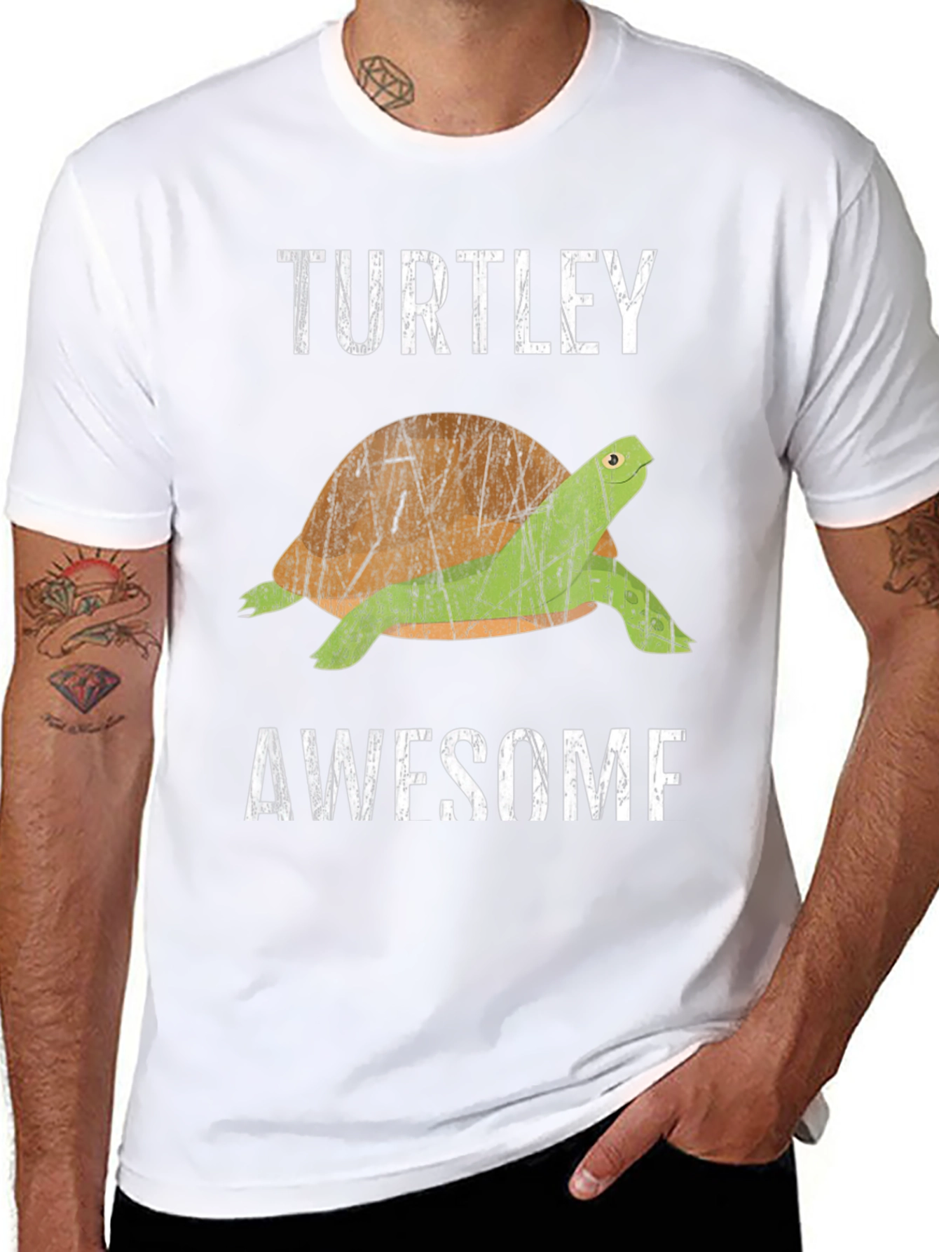 Turtley Awesome Graphic T-Shirt