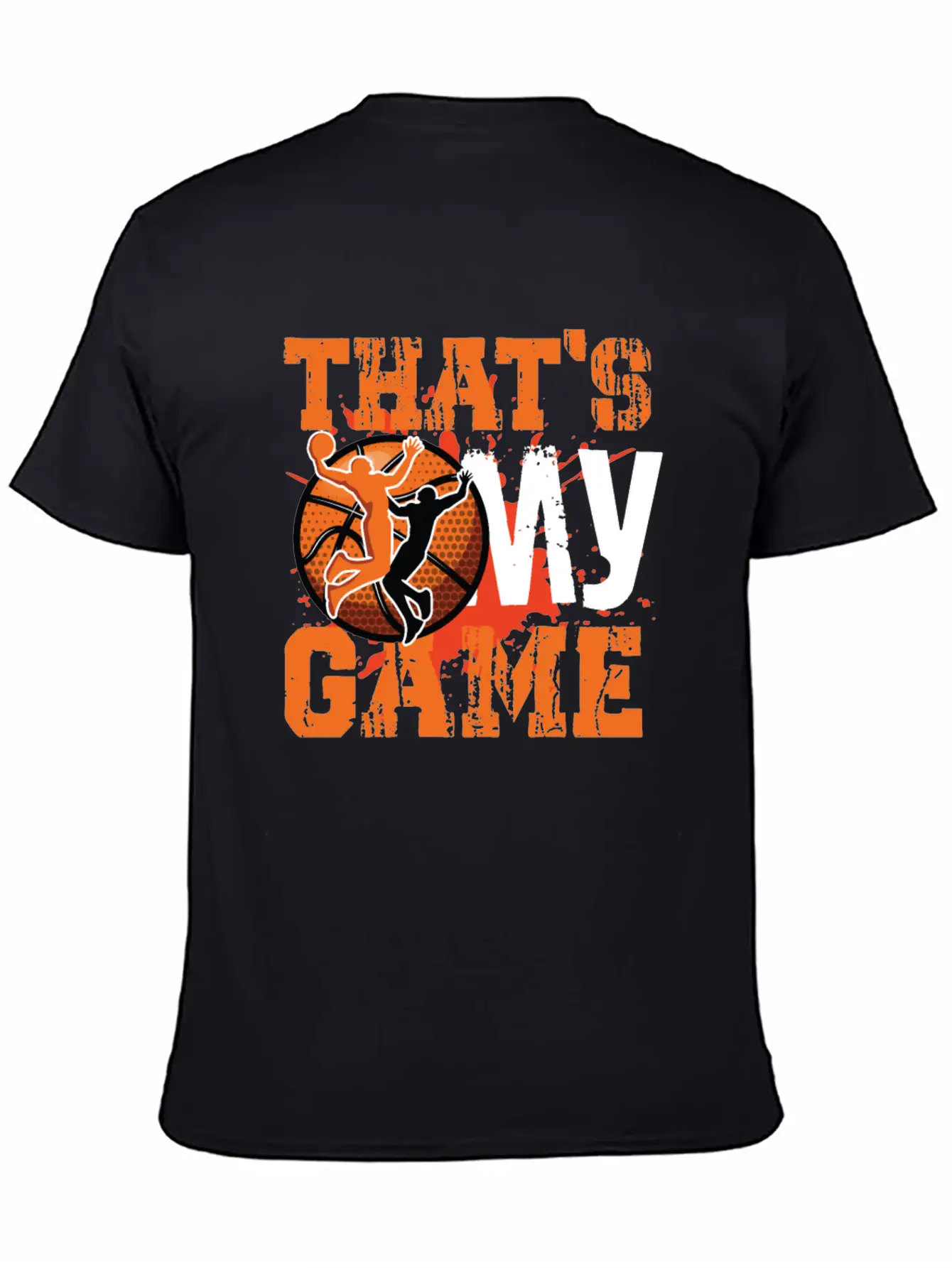 That S My Game Basketball Modern Fit Casual T-Shirt – Clean And Versatile Design