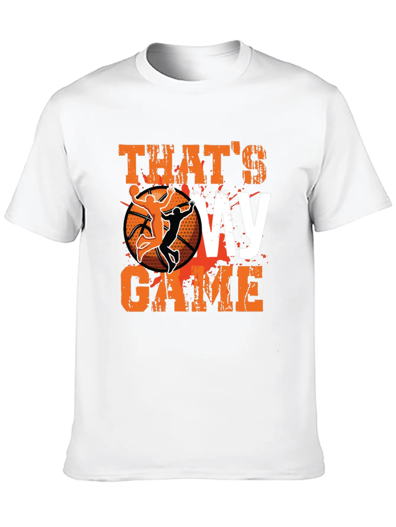 That S My Game Basketball Modern Fit Casual T-Shirt – Clean And Versatile Design