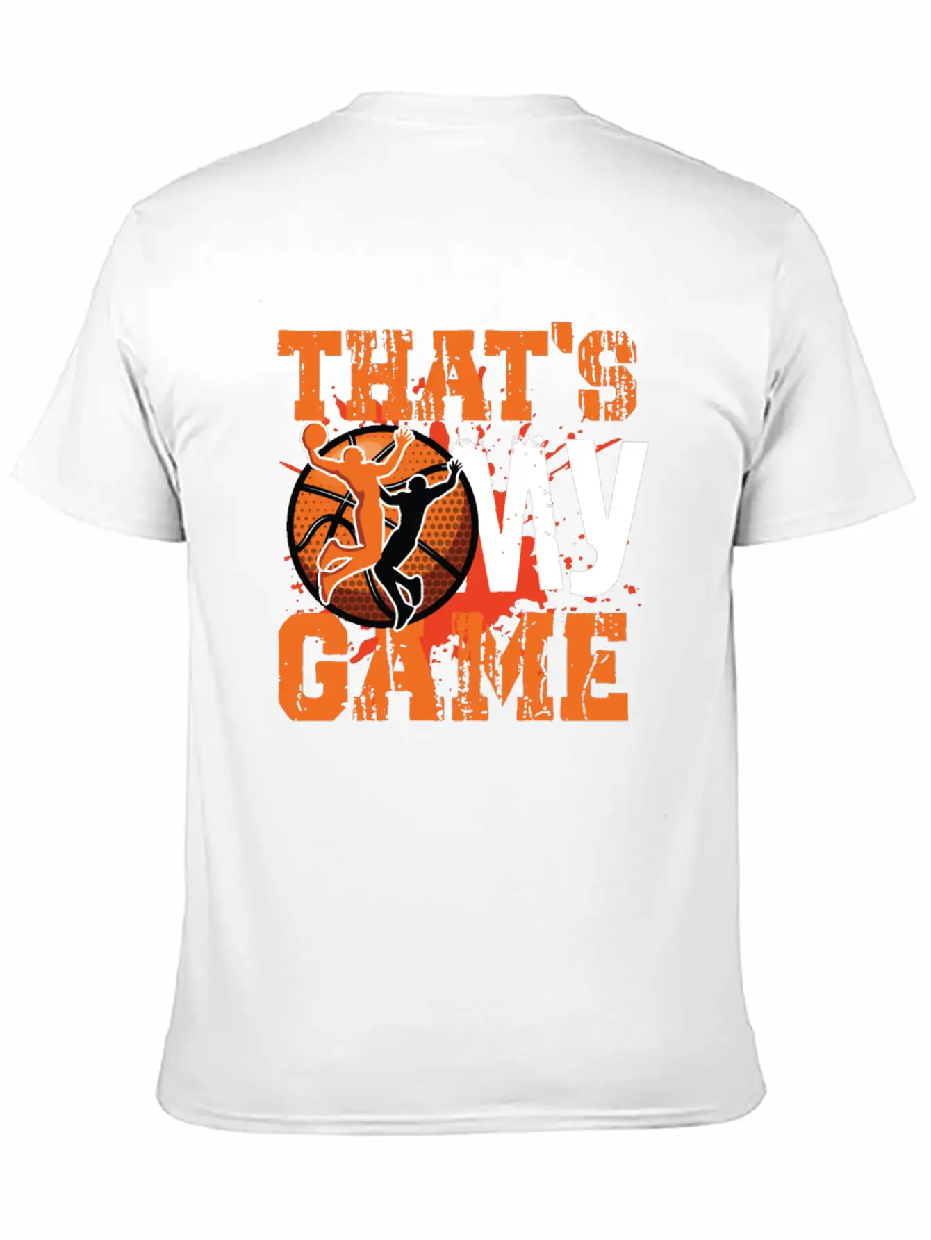 That S My Game Basketball Modern Fit Casual T-Shirt – Clean And Versatile Design