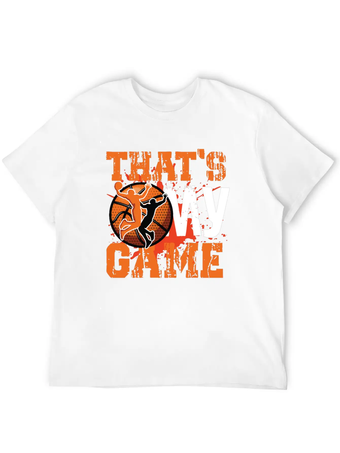 That S My Game Basketball Modern Fit Casual T-Shirt – Clean And Versatile Design