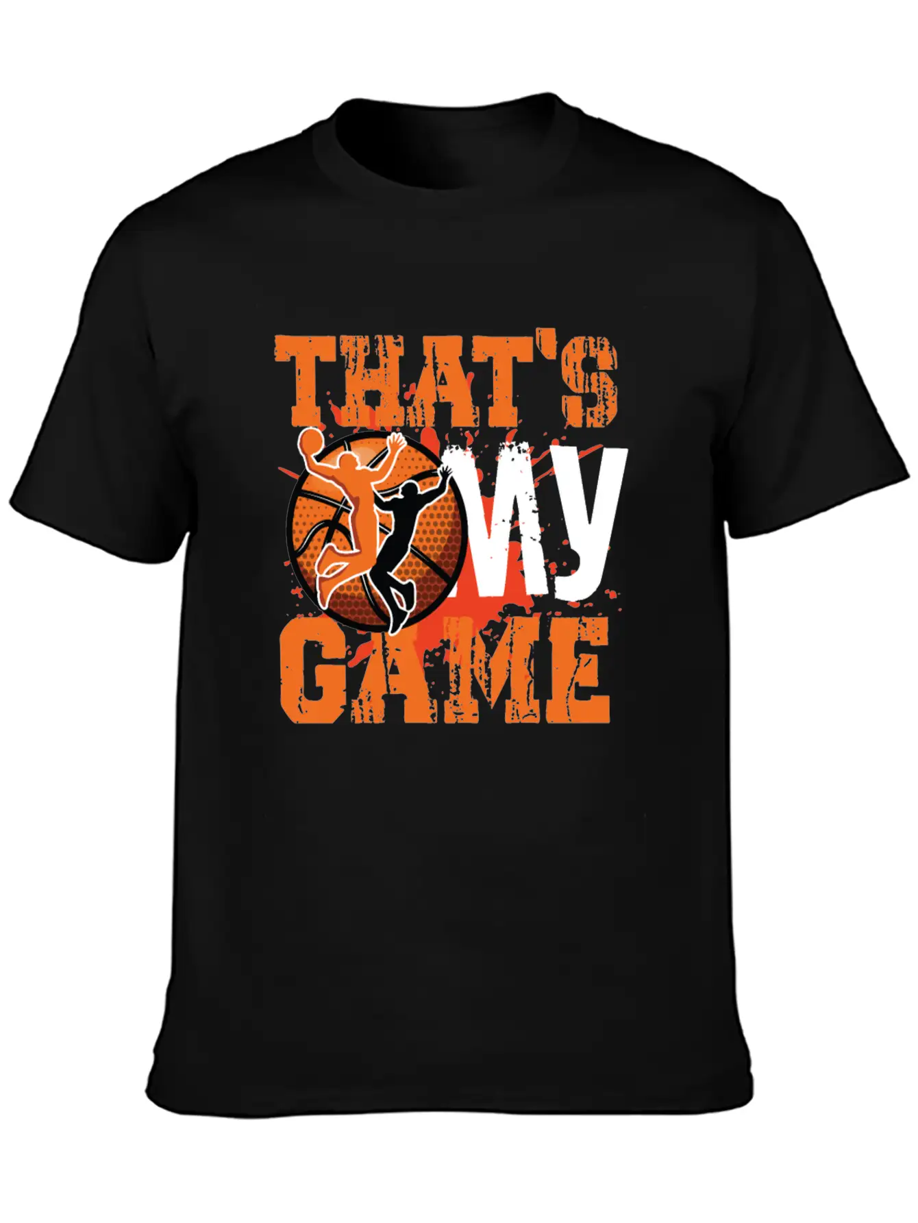That S My Game Basketball Modern Fit Casual T-Shirt – Clean And Versatile Design