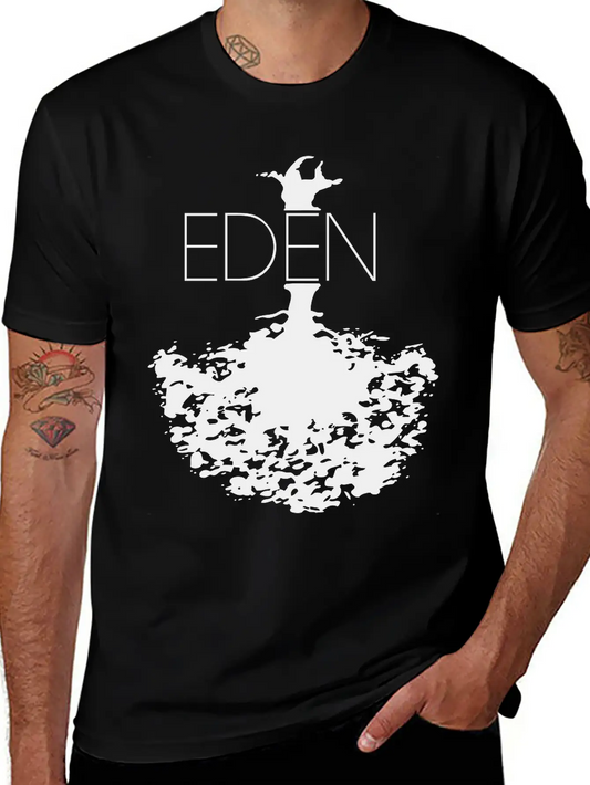 The Band EDEN Long Sleeve T-Shirt Unisex Casual T-Shirt – Clean Design For Daily Comfort