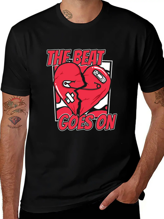 The Beat Goes On Pacemakers Catheter Open Heart Classic Fit Graphic Tee For Daily Comfort – Unisex Cotton Shirt