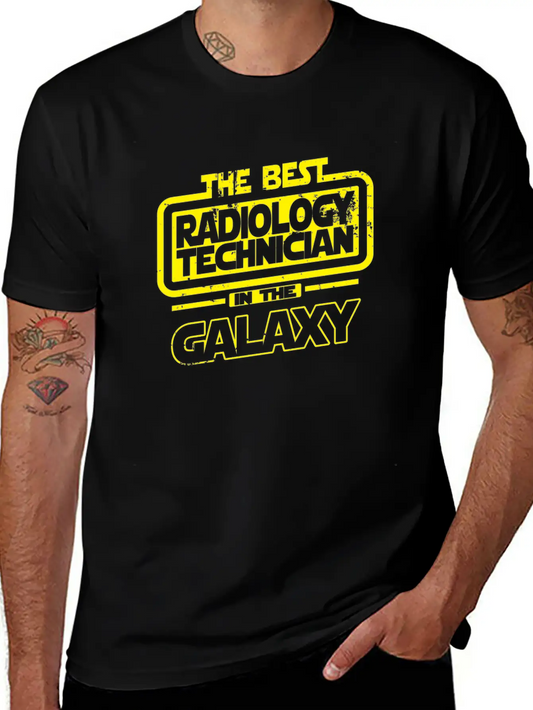 The Best Radiology Technician In The Galaxy Classic Fit Graphic Tee For Daily Comfort – Unisex Cotton Shirt