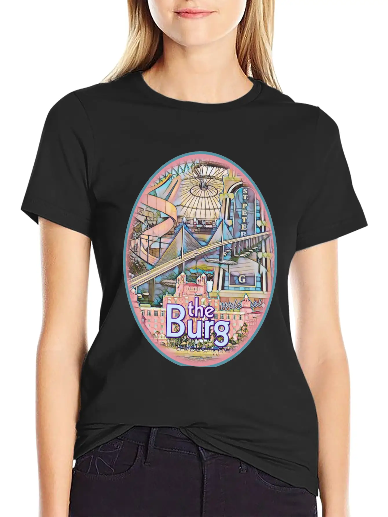 The Burg Unisex Casual T-Shirt – Clean Design For Daily Comfort