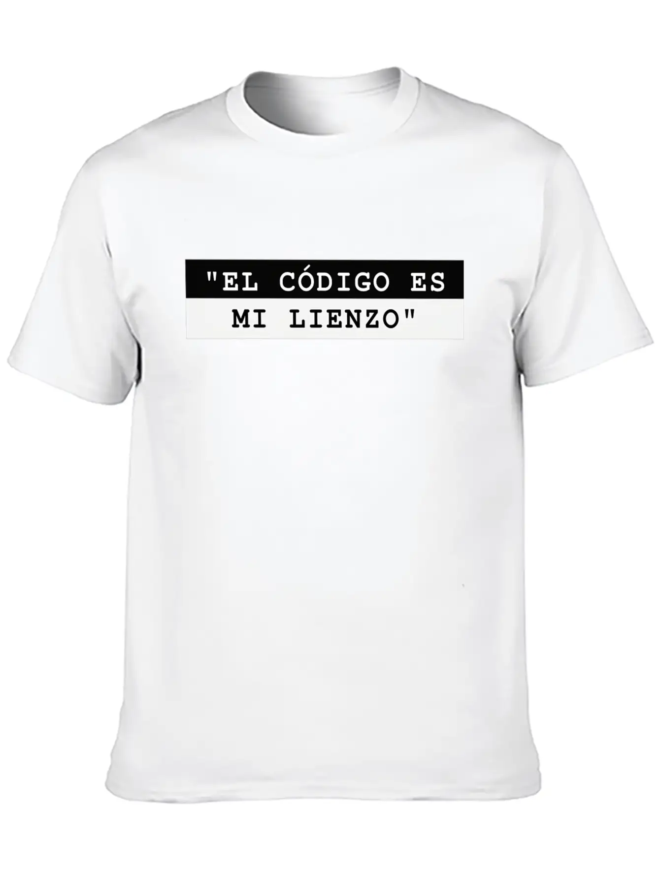 ¡The Code Is My Canvas! Unisex Casual T-Shirt – Clean Design For Daily Comfort