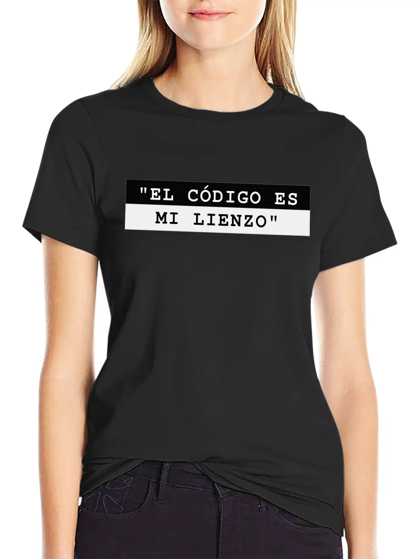 ¡The Code Is My Canvas! Unisex Casual T-Shirt – Clean Design For Daily Comfort
