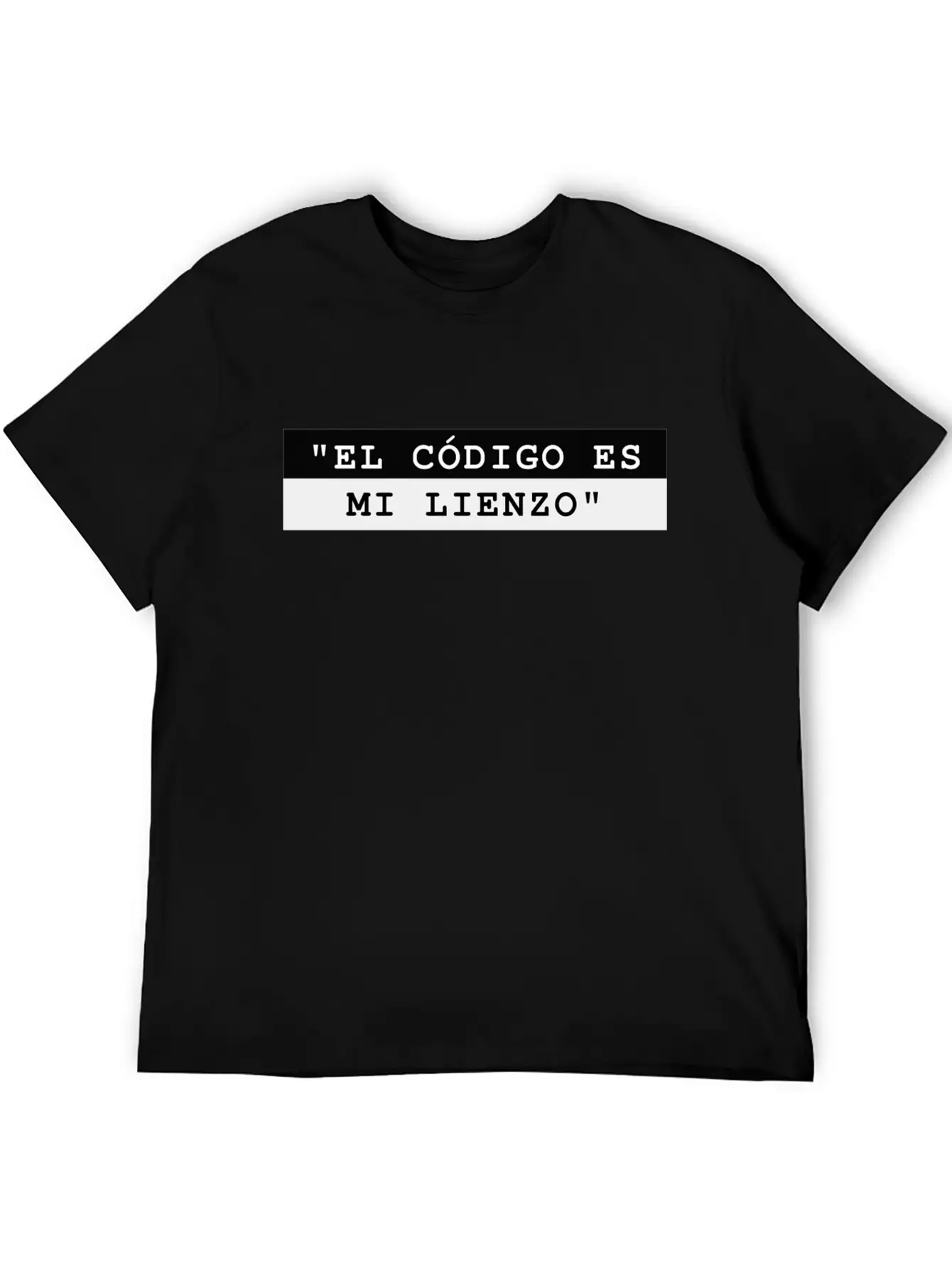 ¡The Code Is My Canvas! Unisex Casual T-Shirt – Clean Design For Daily Comfort