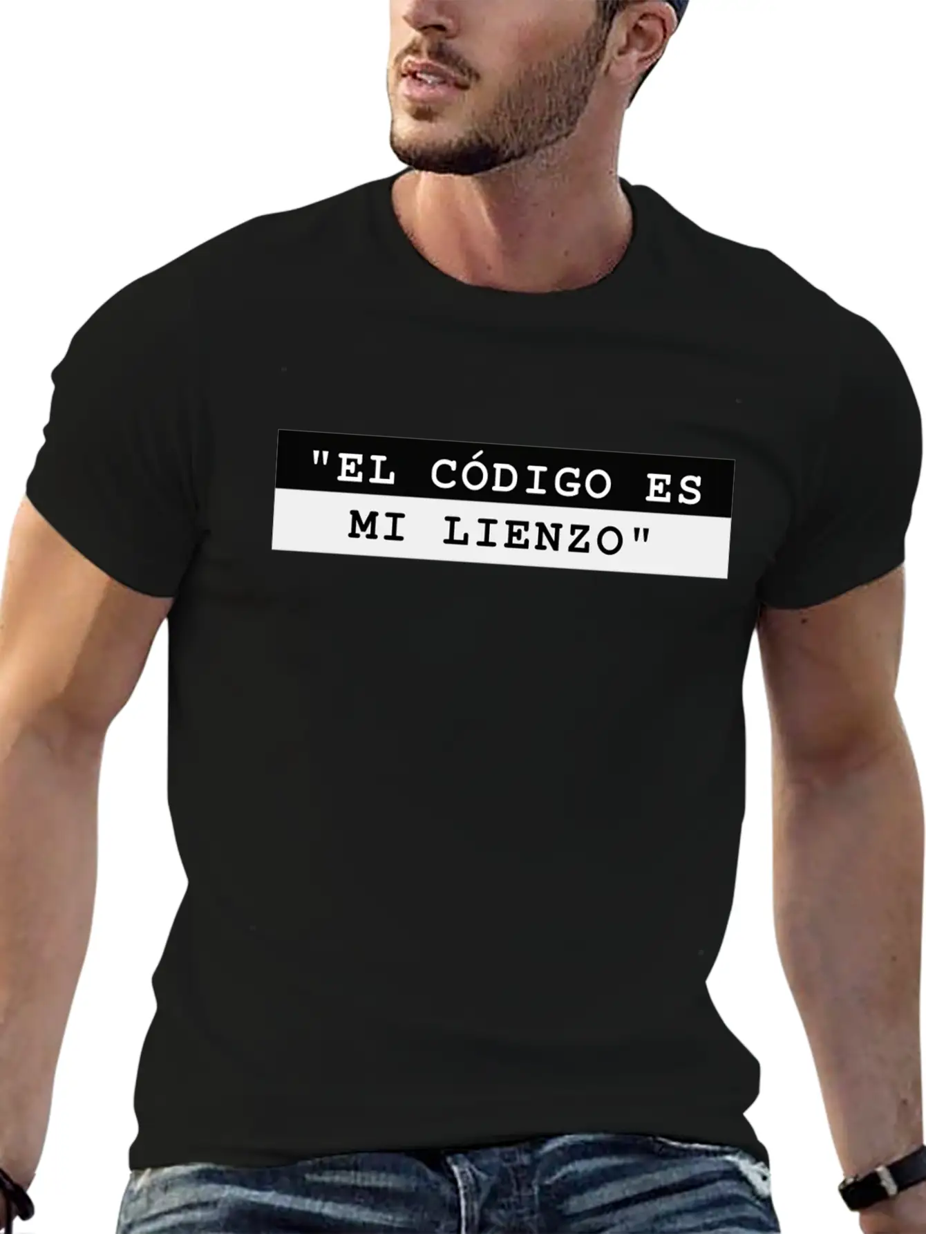 ¡The Code Is My Canvas! Unisex Casual T-Shirt – Clean Design For Daily Comfort