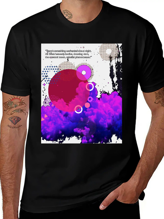 The Crescent Moon Vector, Heavenly Bodies Stylish Everyday T-Shirt – Unisex Basic Cotton Tee