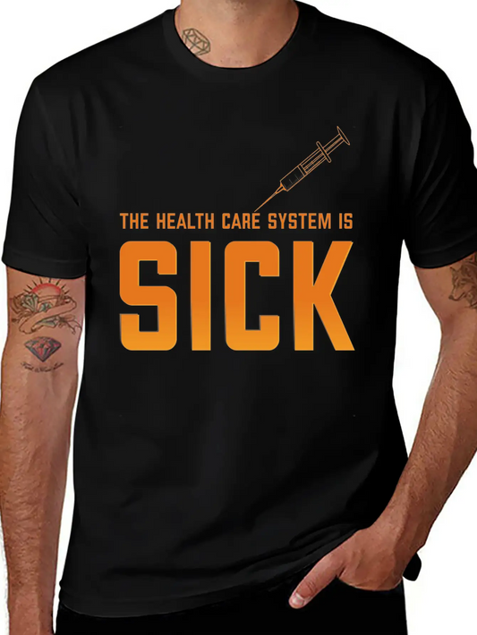THE HEALTH CARE Unisex Casual T-Shirt – Clean Design For Daily Comfort