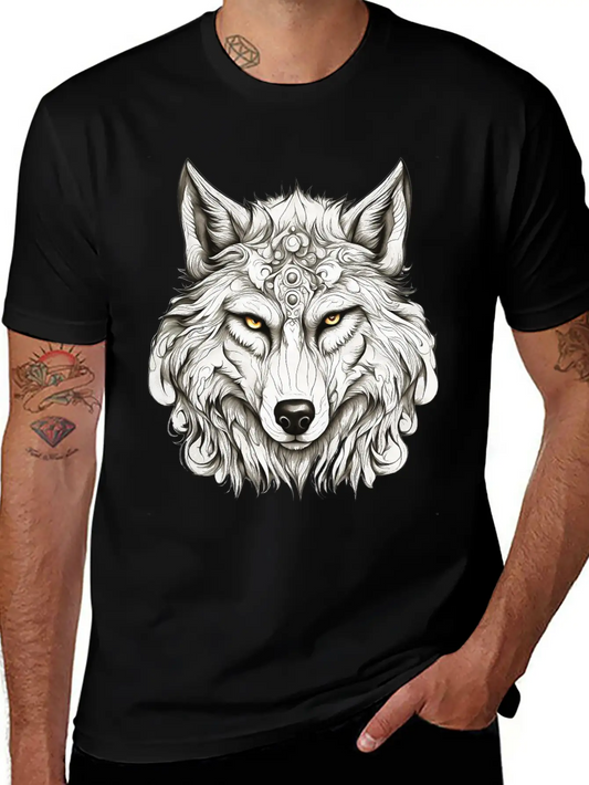 The Hunter Wolf Comfortable Minimalist Graphic Tee – Summer Style Essential