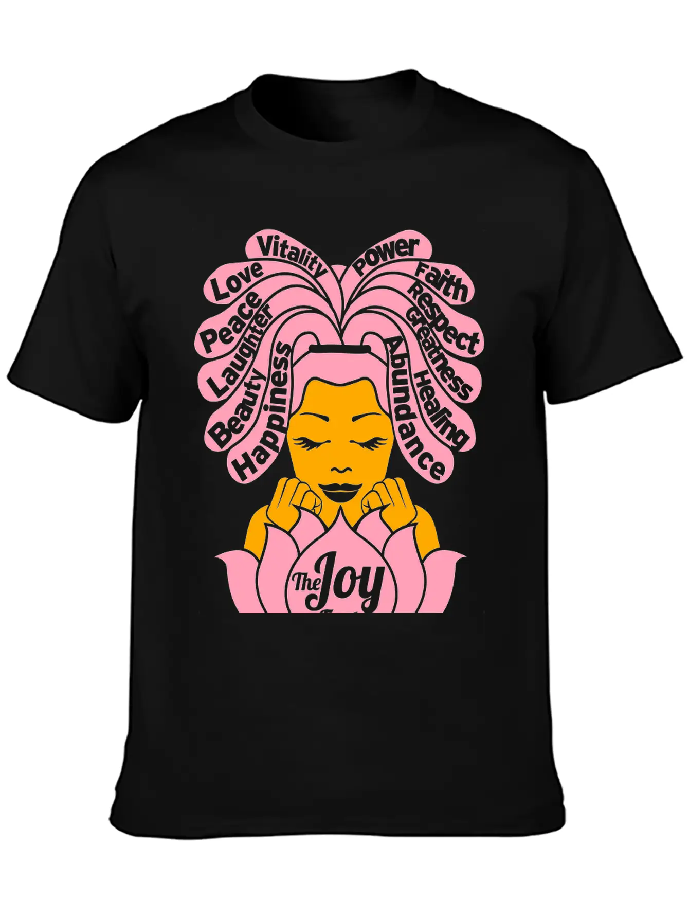 The Joy Factor Of Many Colors Relaxed Everyday Tee – Lightweight And Durable Cotton