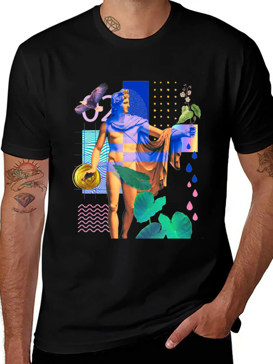 The King Leaf Lightweight Cotton T-Shirt – Daily Comfort Graphic Shirt