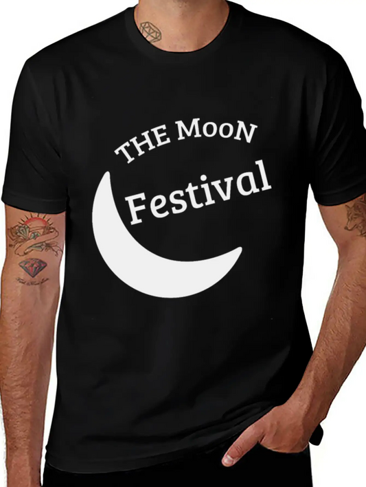 The Moon Festival Unisex Casual T-Shirt – Clean Design For Daily Comfort