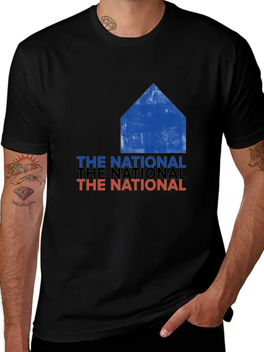 The National Band Lightweight Cotton T-Shirt – Daily Comfort Graphic Shirt