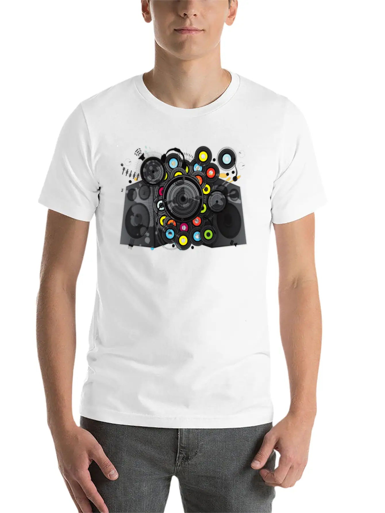 The_Sound_of_Silence Essential Cotton Tee For Daily Outfits – Unisex Style