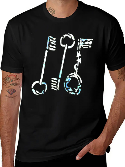 The Three Keys Essential Cotton Tee For Daily Outfits – Unisex Style