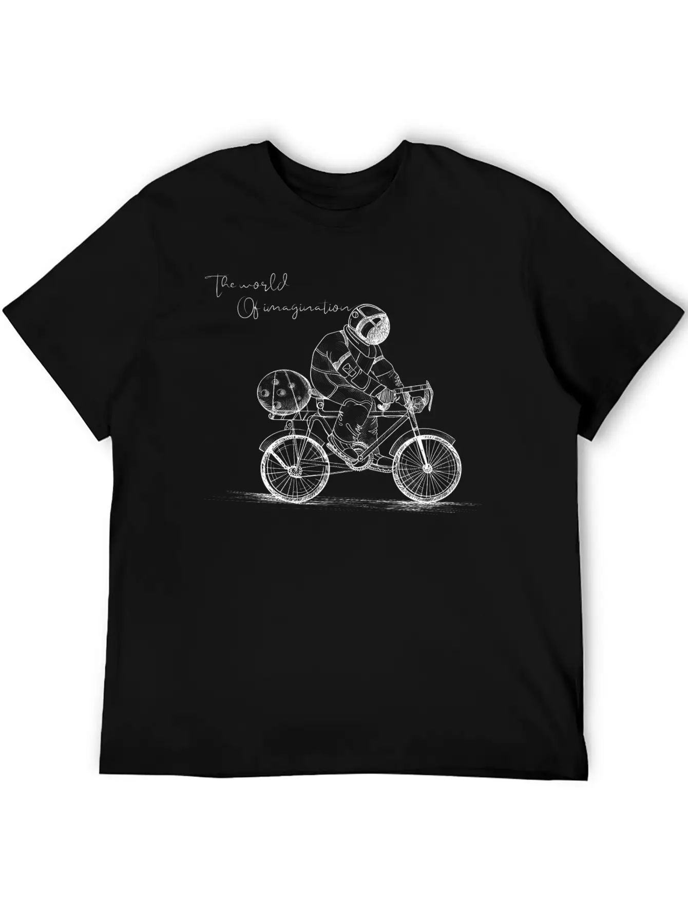 The World Of Imagination Basic Graphic T-Shirt – Daily Comfort In Soft Cotton