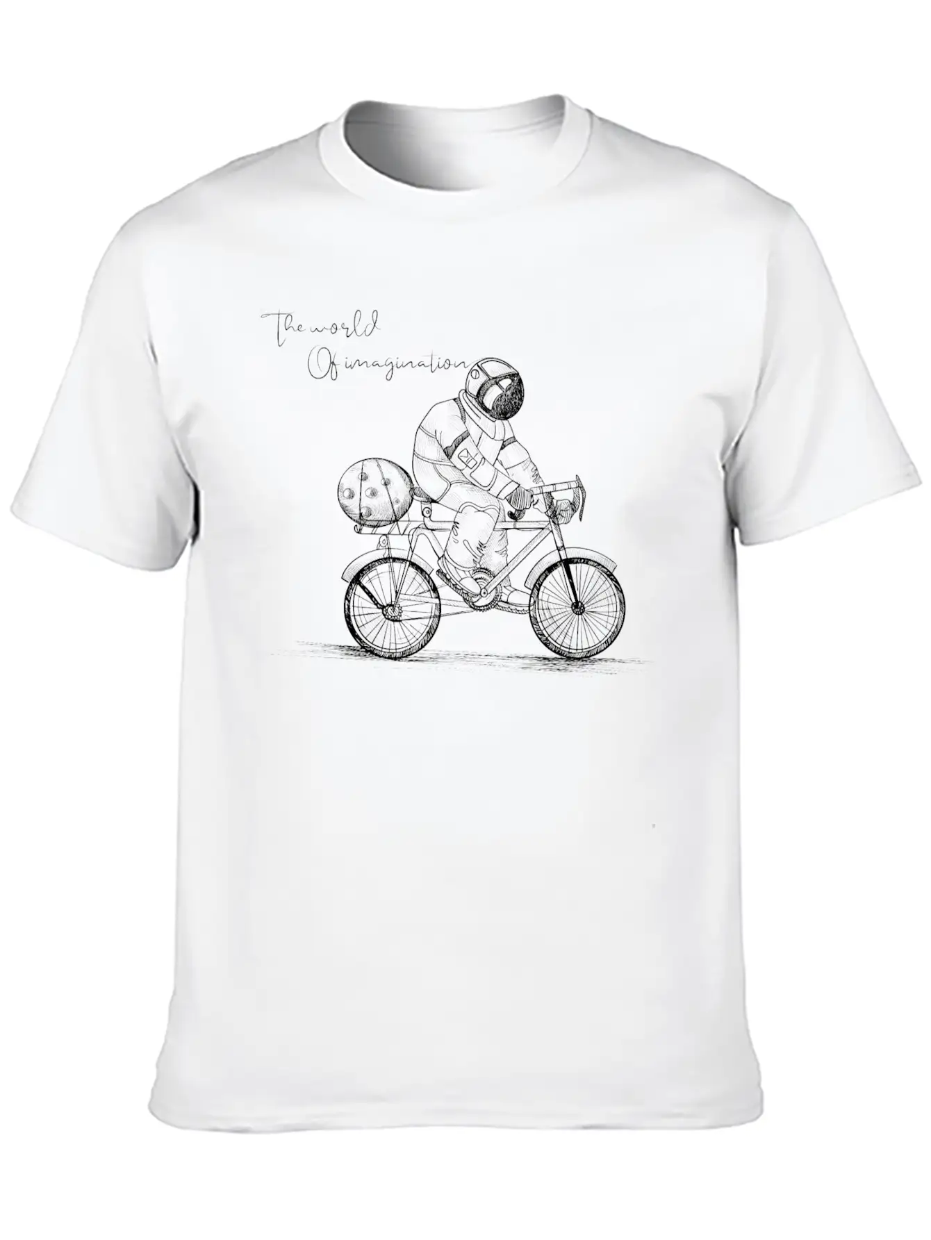 The World Of Imagination Basic Graphic T-Shirt – Daily Comfort In Soft Cotton