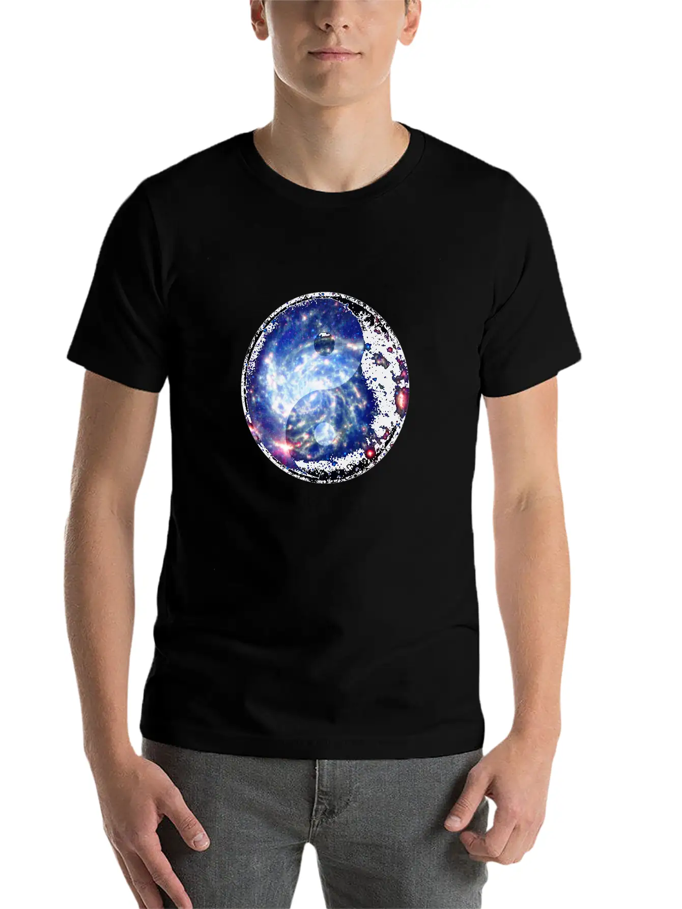 The Yin Yang Energy Swirl Relaxed Everyday Tee – Lightweight And Durable Cotton