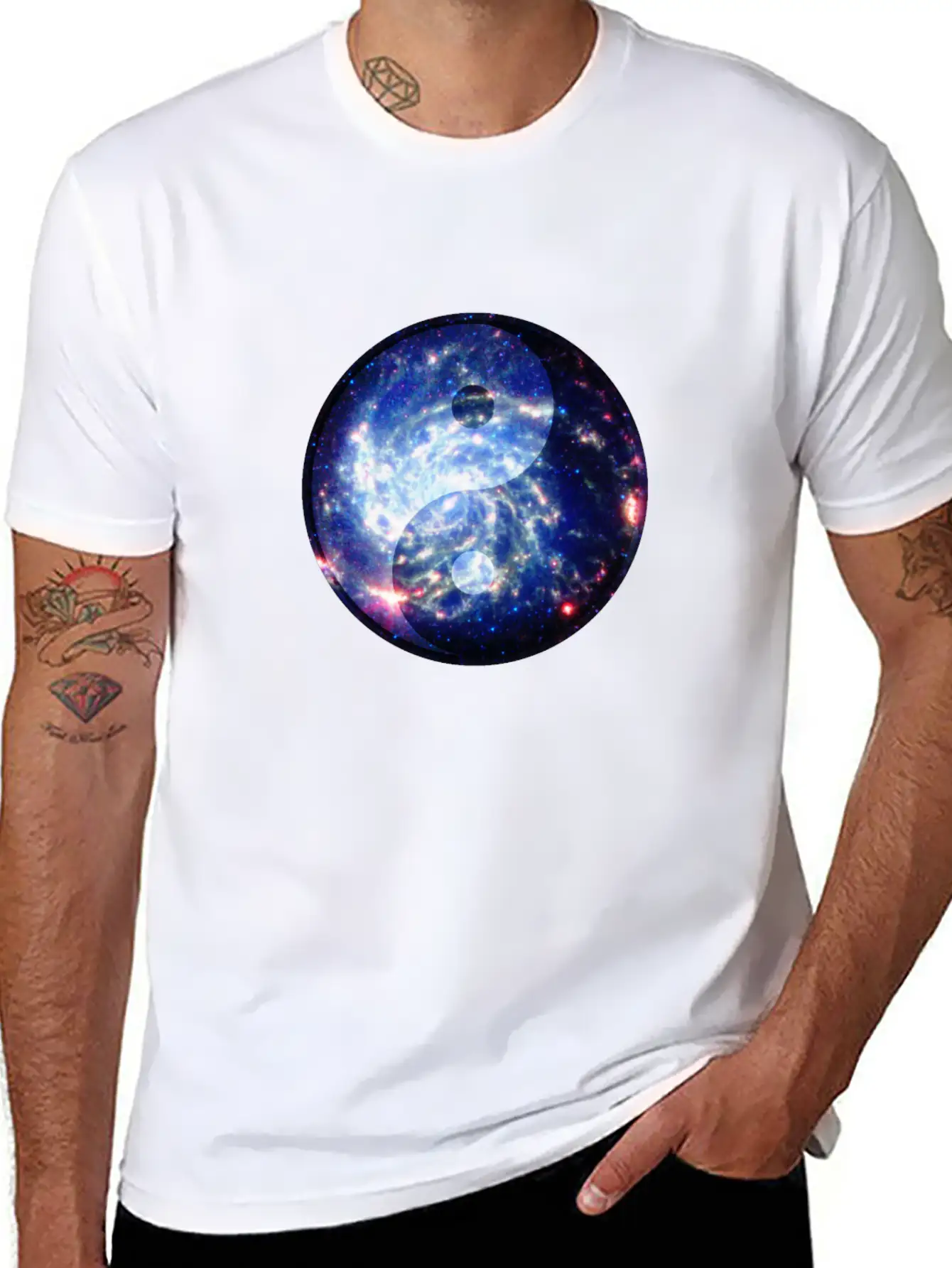 The Yin Yang Energy Swirl Relaxed Everyday Tee – Lightweight And Durable Cotton