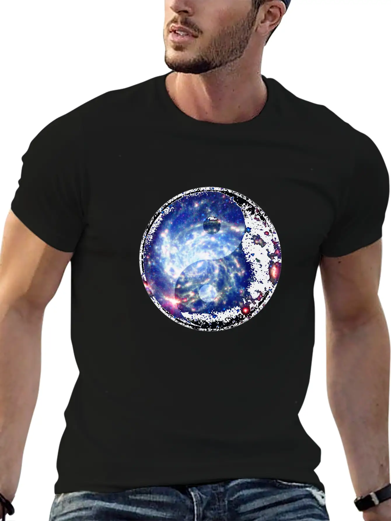 The Yin Yang Energy Swirl Relaxed Everyday Tee – Lightweight And Durable Cotton