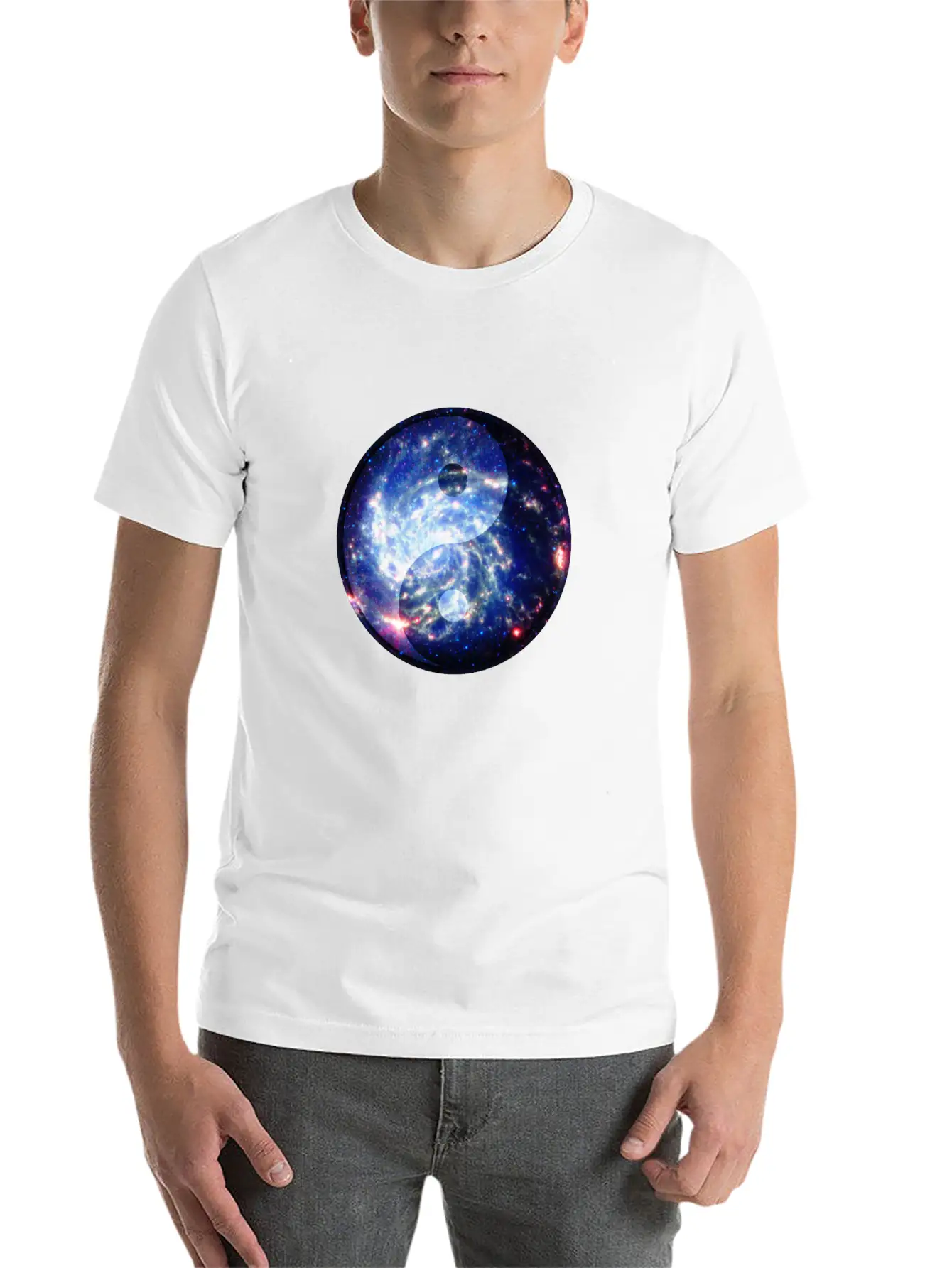 The Yin Yang Energy Swirl Relaxed Everyday Tee – Lightweight And Durable Cotton
