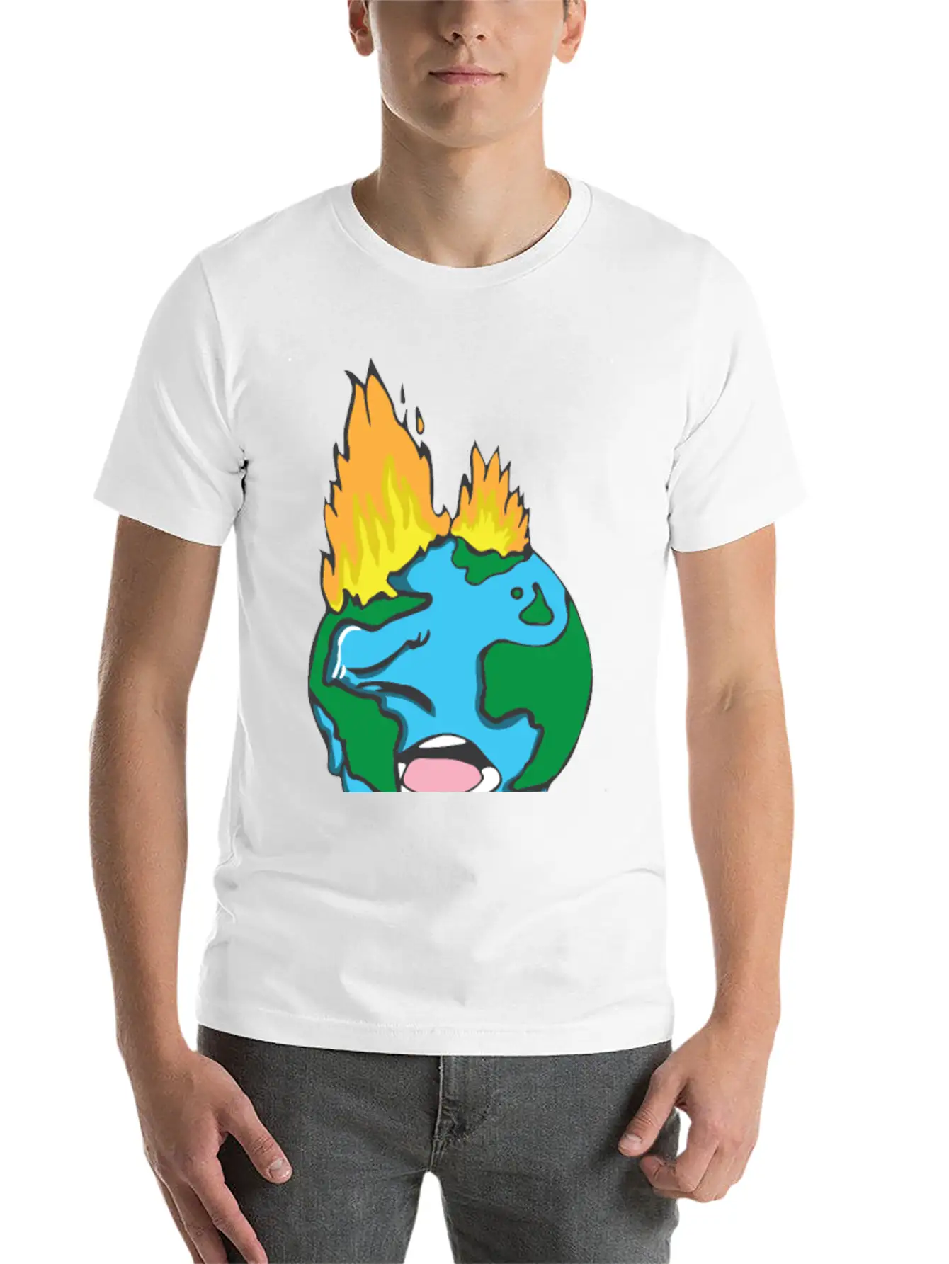 There Is No Planet B Gift Nature Conservation Envi Classic Fit Graphic Tee For Daily Comfort – Unisex Cotton Shirt