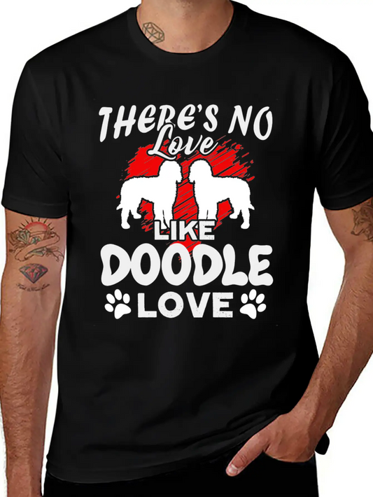 There's Love Like Doodle Love Shirt Relaxed Everyday Tee – Lightweight And Durable Cotton