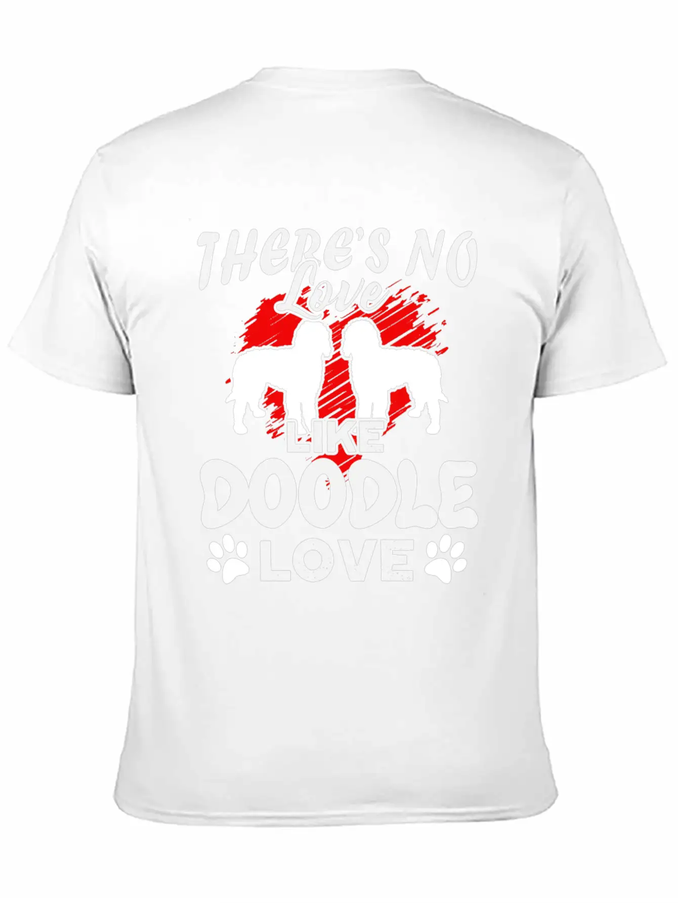 There's Love Like Doodle Love Shirt Relaxed Everyday Tee – Lightweight And Durable Cotton
