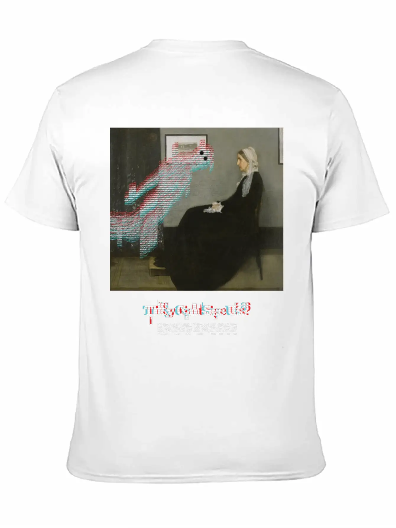 They Can See Us? Lightweight Cotton T-Shirt – Daily Comfort Graphic Shirt