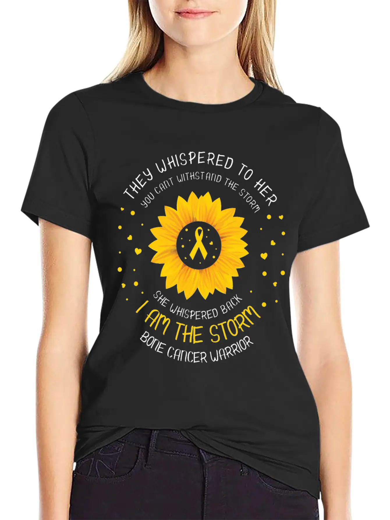 They Whispered To Her You Cant Withstand Unisex Casual T-Shirt – Clean Design For Daily Comfort