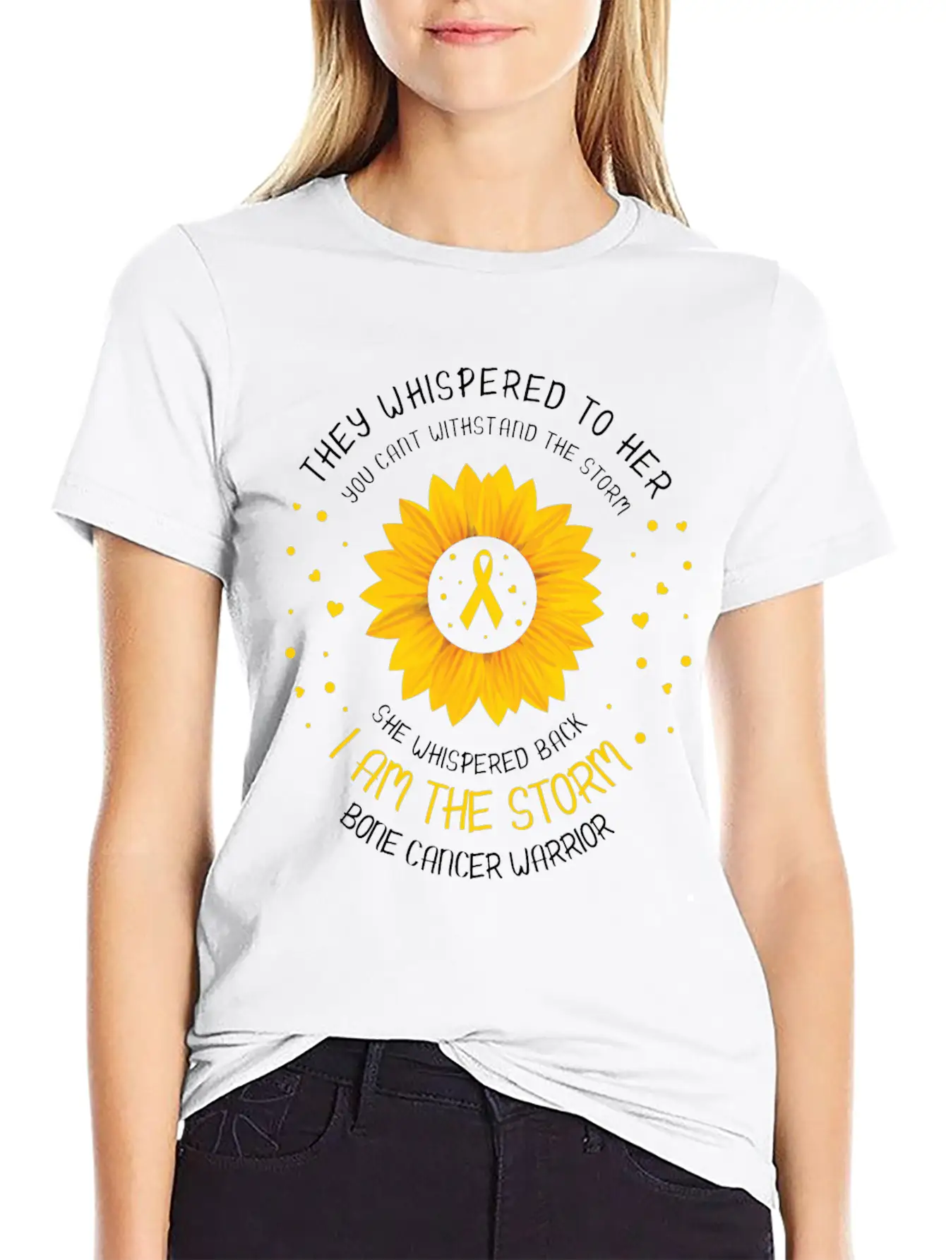 They Whispered To Her You Cant Withstand Unisex Casual T-Shirt – Clean Design For Daily Comfort