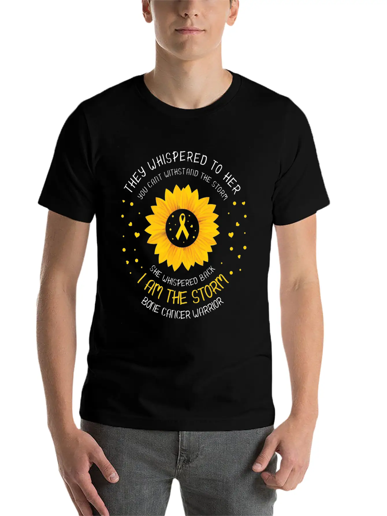They Whispered To Her You Cant Withstand Unisex Casual T-Shirt – Clean Design For Daily Comfort