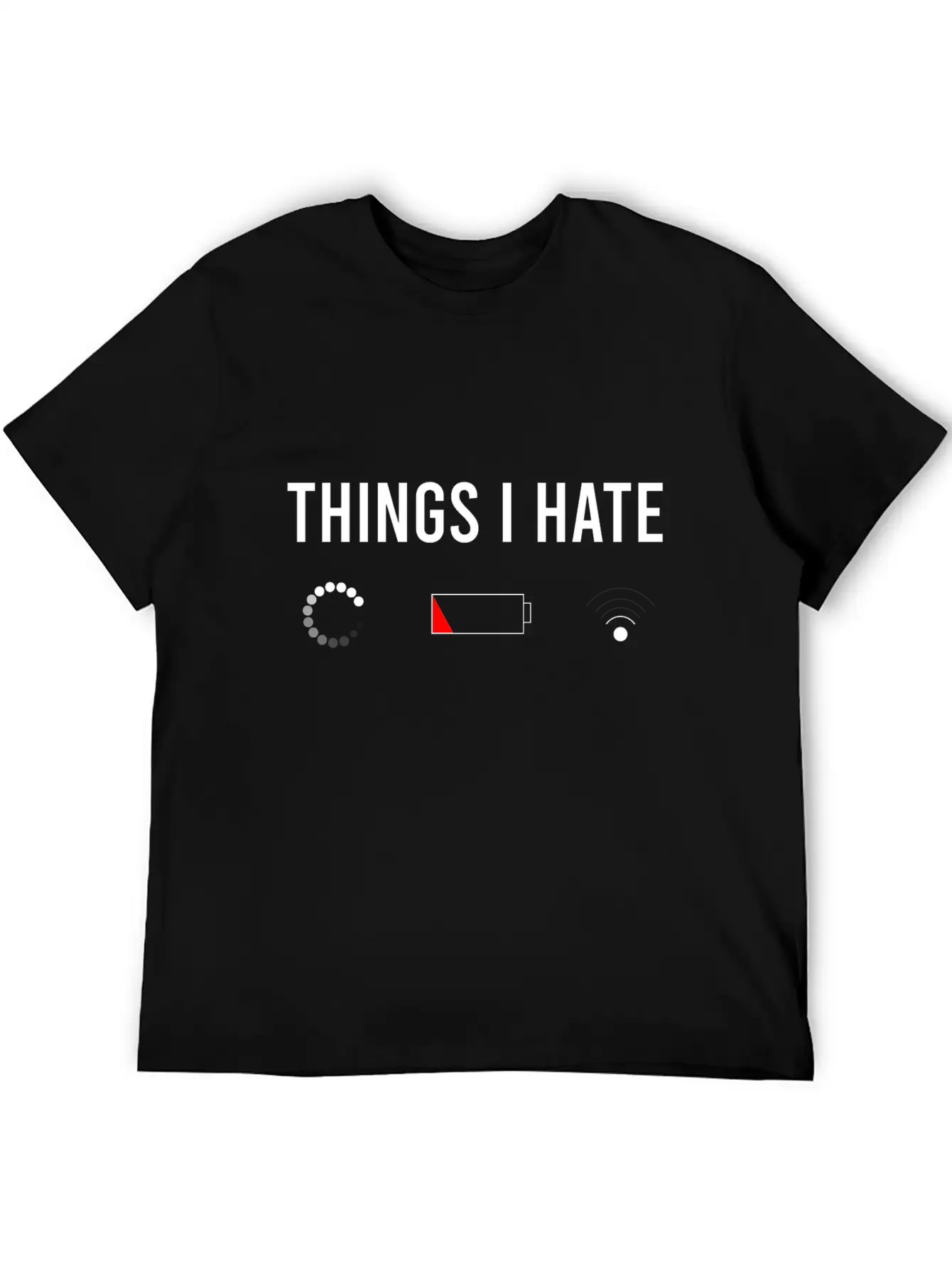 Things I Hate Soft Cotton Short Sleeve Tee – Unisex Wardrobe Staple
