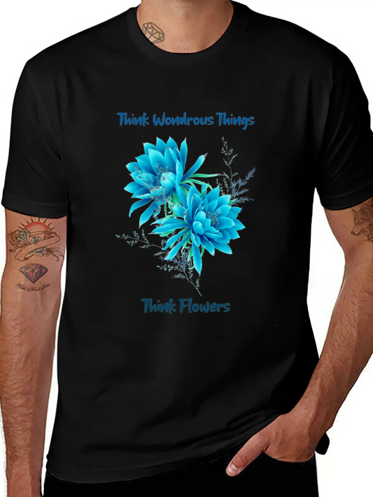 Think Of Wondrous Things Unisex Casual T-Shirt – Clean Design For Daily Comfort