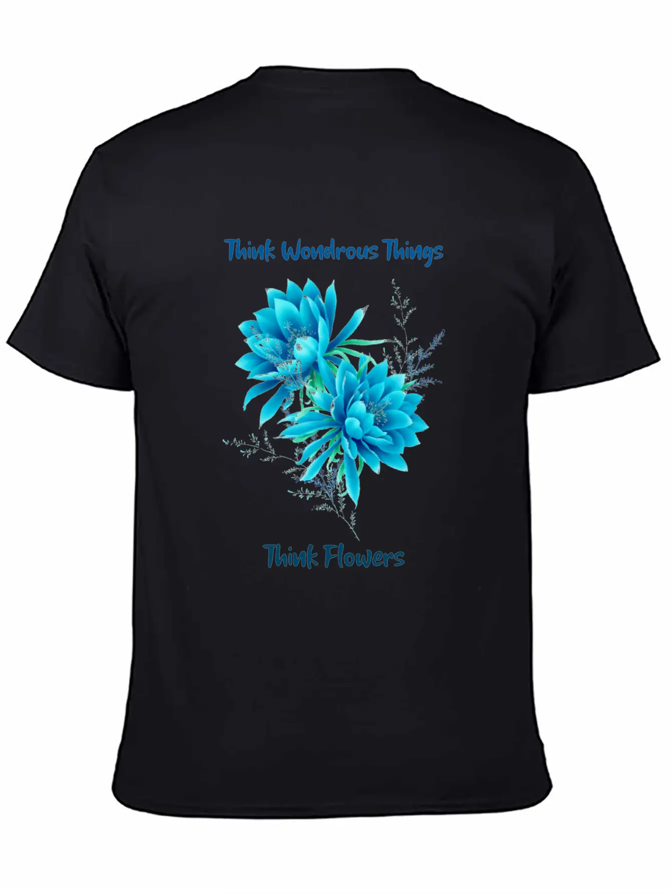 Think Of Wondrous Things Unisex Casual T-Shirt – Clean Design For Daily Comfort