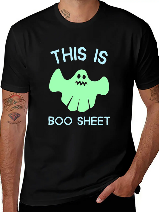 This Is Boo Sheet Modern Fit Casual T-Shirt ��� Clean And Versatile Design