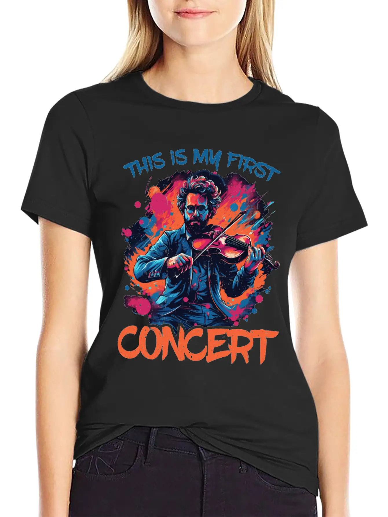 This Is My First Concert 59 Unisex Casual T-Shirt – Clean Design For Daily Comfort