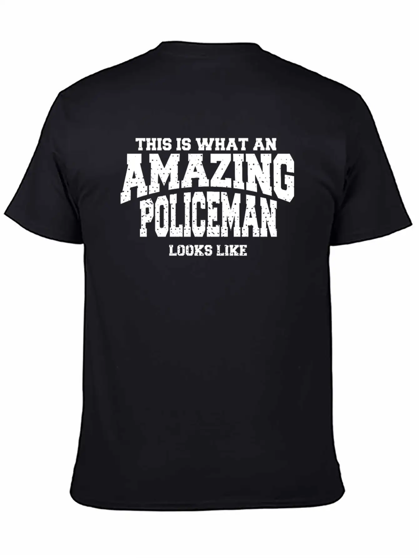 This Is What An Amazing Policeman Looks Like Lightweight Cotton T-Shirt – Daily Comfort Graphic Shirt