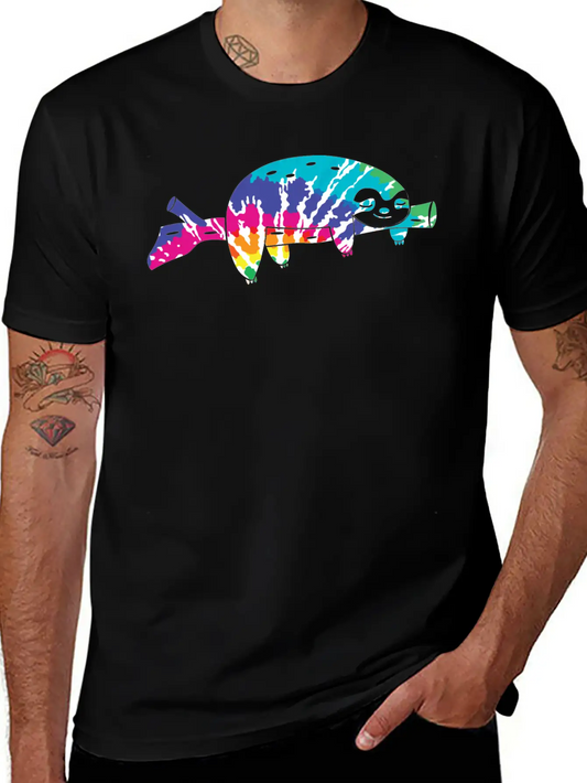 Tie Dye Sloth Stylish Everyday T-Shirt – Unisex Basic Cotton Tee