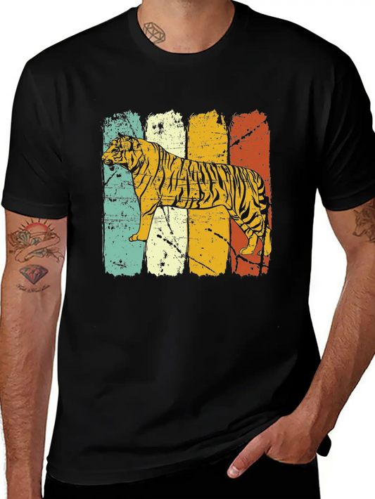 Tiger Lightweight Cotton T-Shirt – Daily Comfort Graphic Shirt