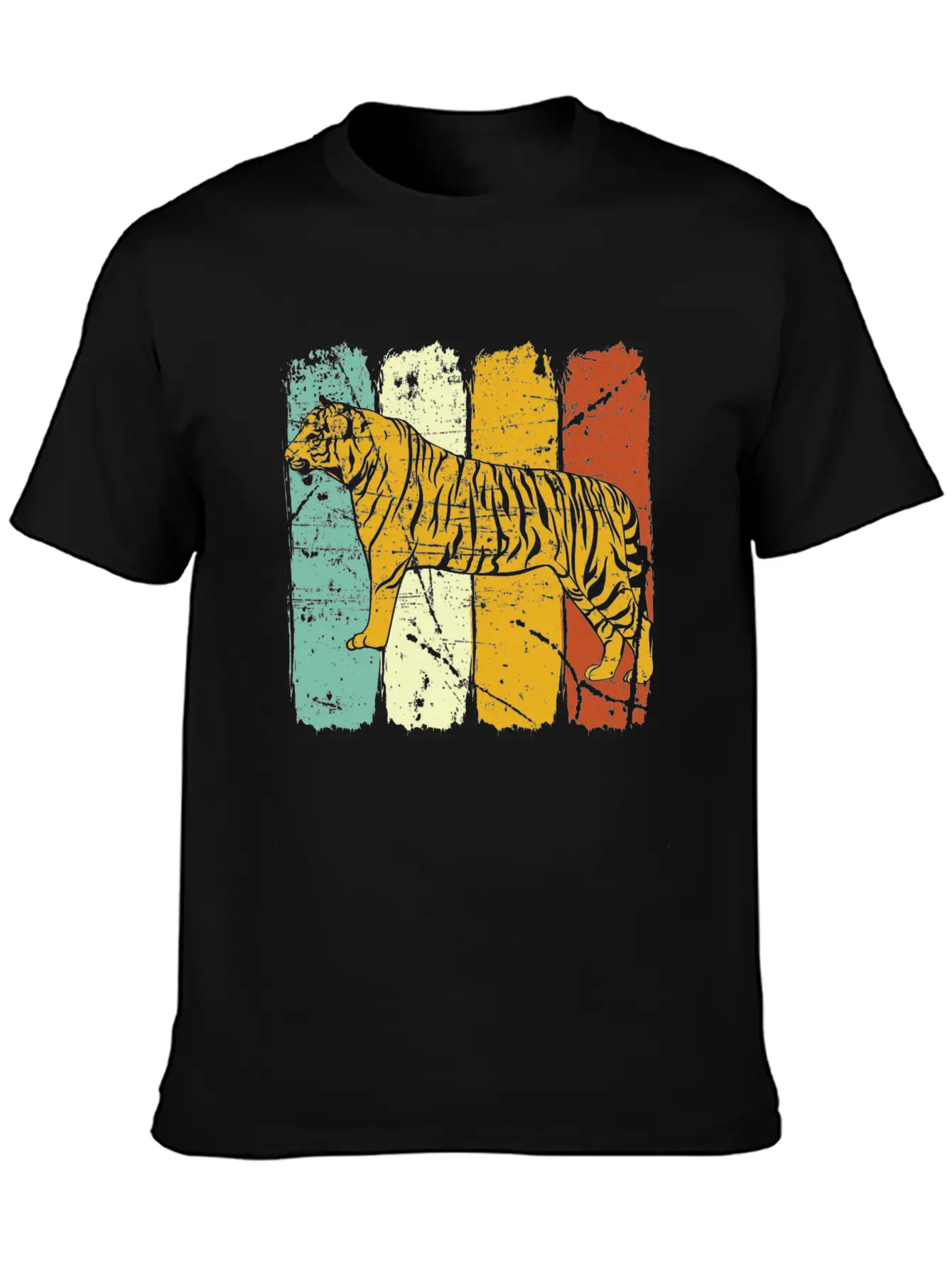 Tiger Lightweight Cotton T-Shirt – Daily Comfort Graphic Shirt
